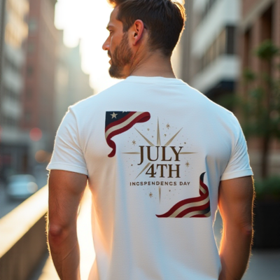 July 4th Glory – Men’s Heavyweight American Tee